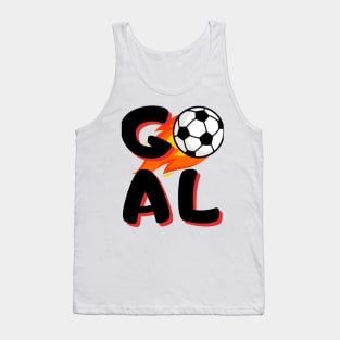 Goal Soccer Lover Tank Top